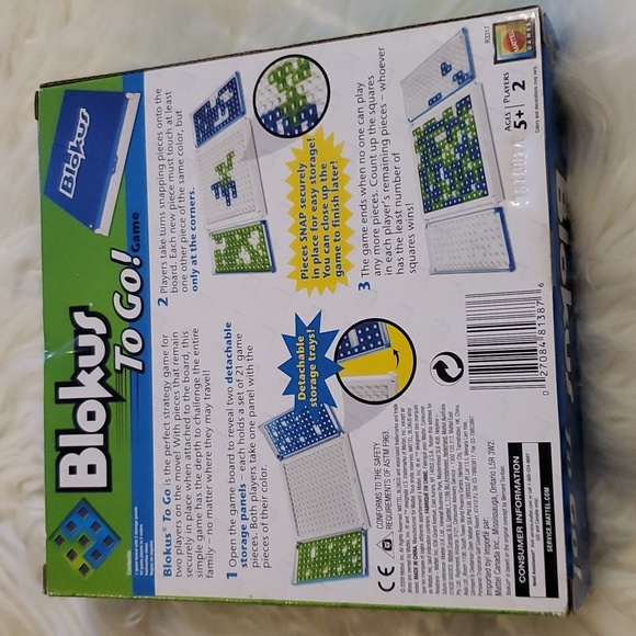 Mattel Blokus to Go! - Snap & Store Portable Strategy game - Picture 5 of 8